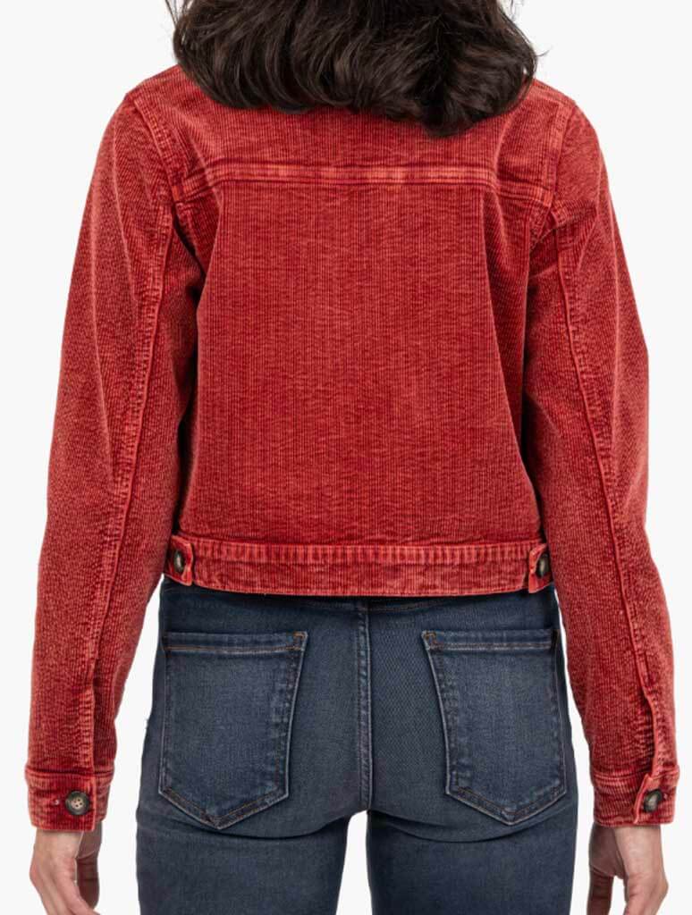 Kut From The Kloth Julie Corduroy Crop Jacket