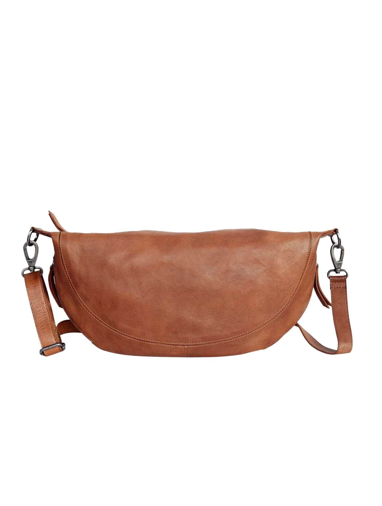 Callie Sling/Crossbody Bag in Cognac