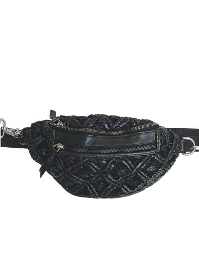 Latico Annie Fanny Pack in Black