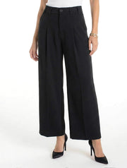 Liverpool Pleated Wide Leg Trouser