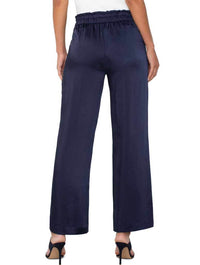 Liverpool Belted Paperbag Wide Leg Pants