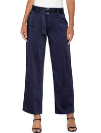 Liverpool Belted Paperbag Wide Leg Pants