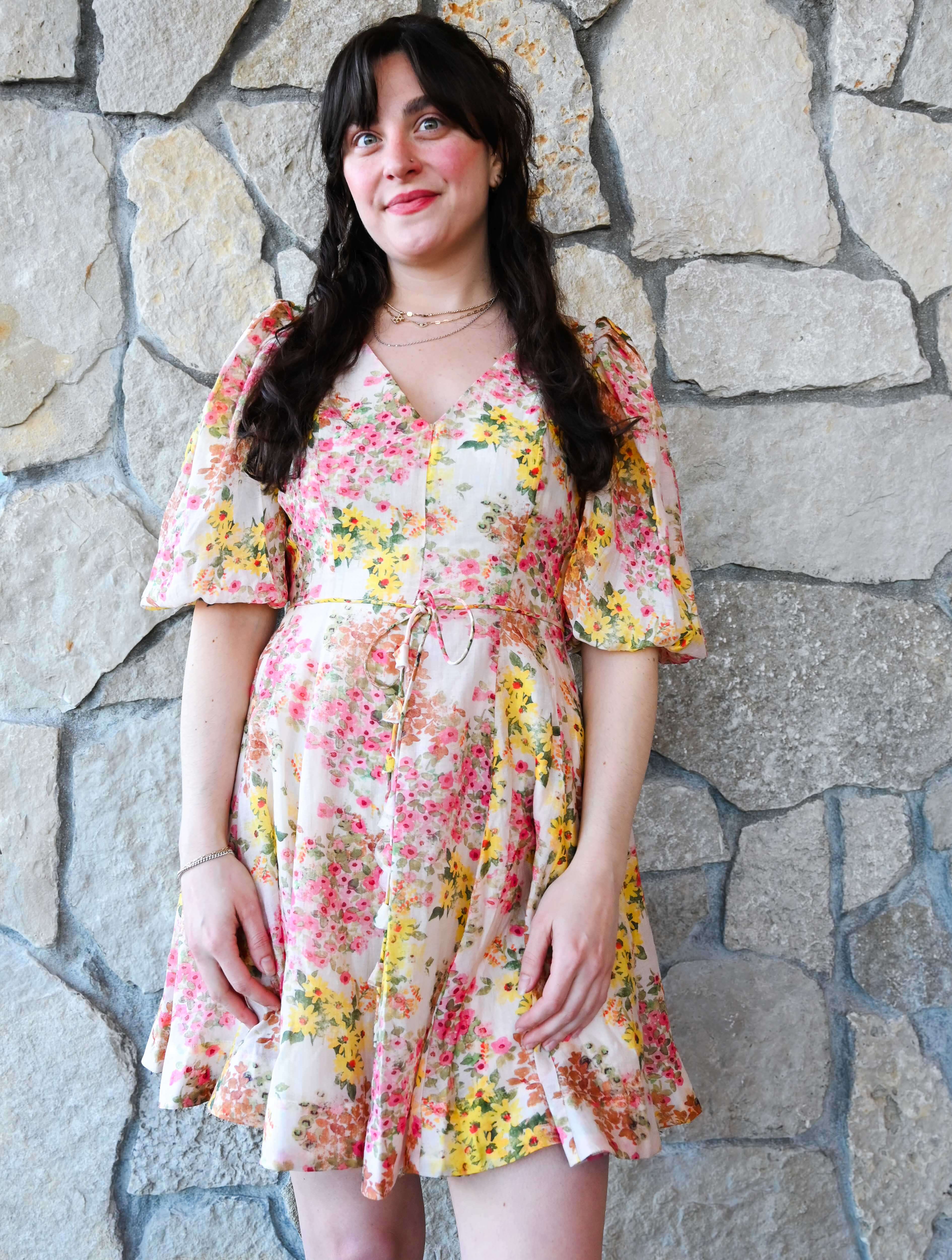 Alexis Belted Dress