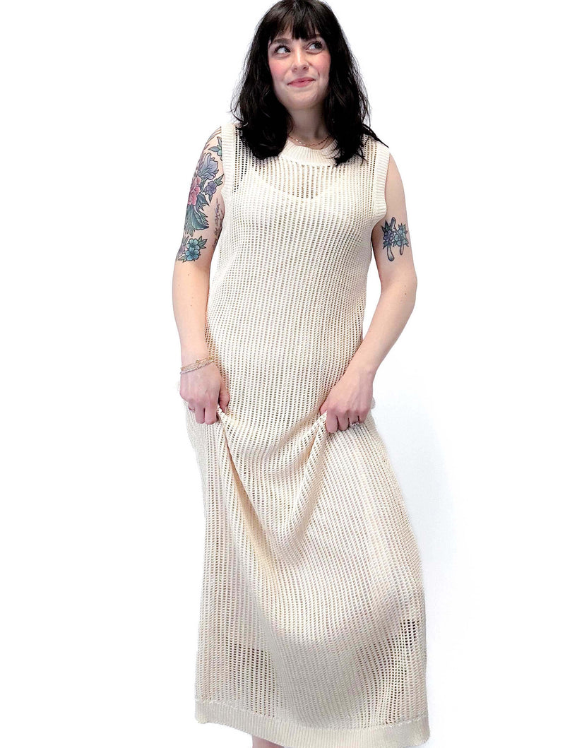 Knit Dress in Cream