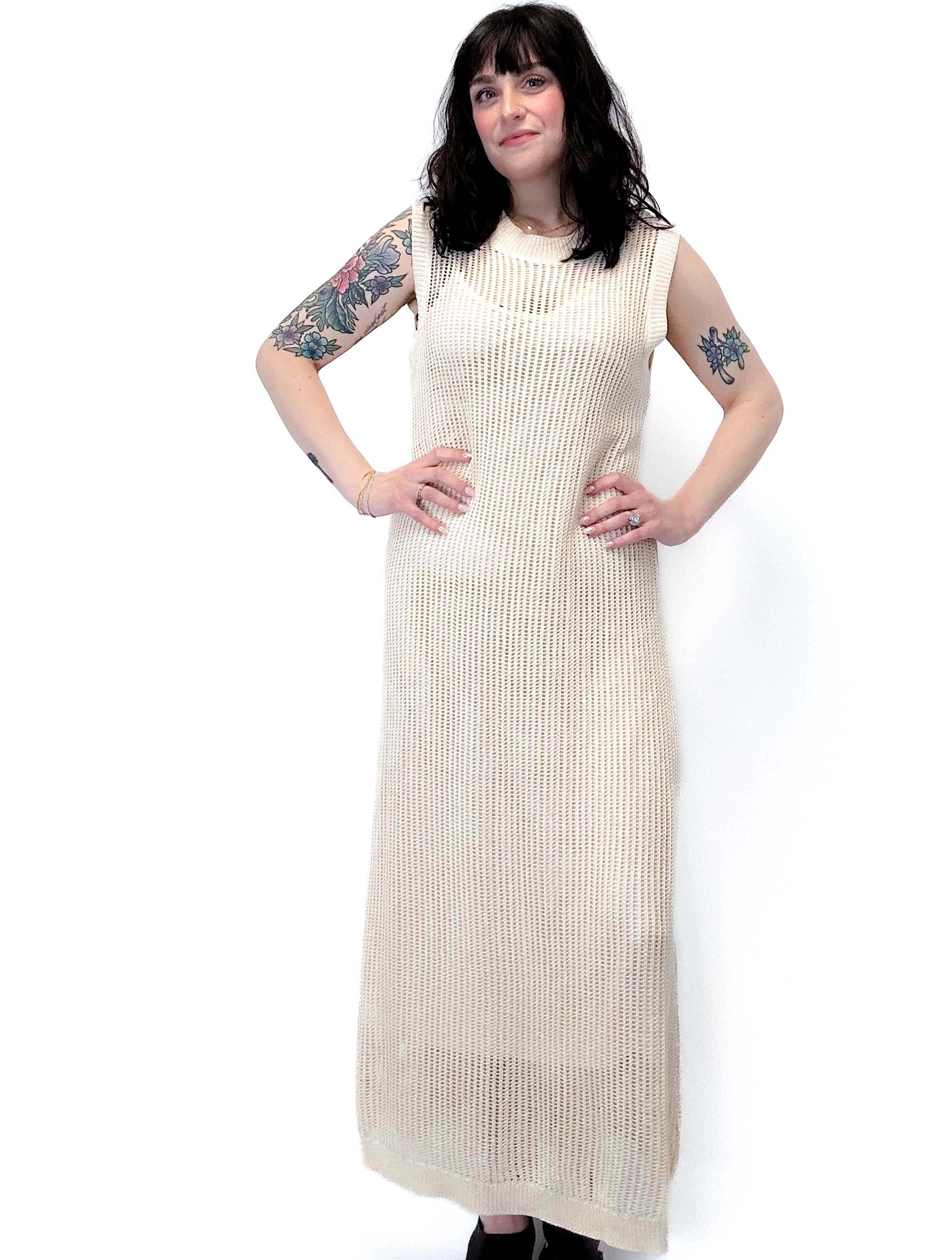 Knit Dress in Cream