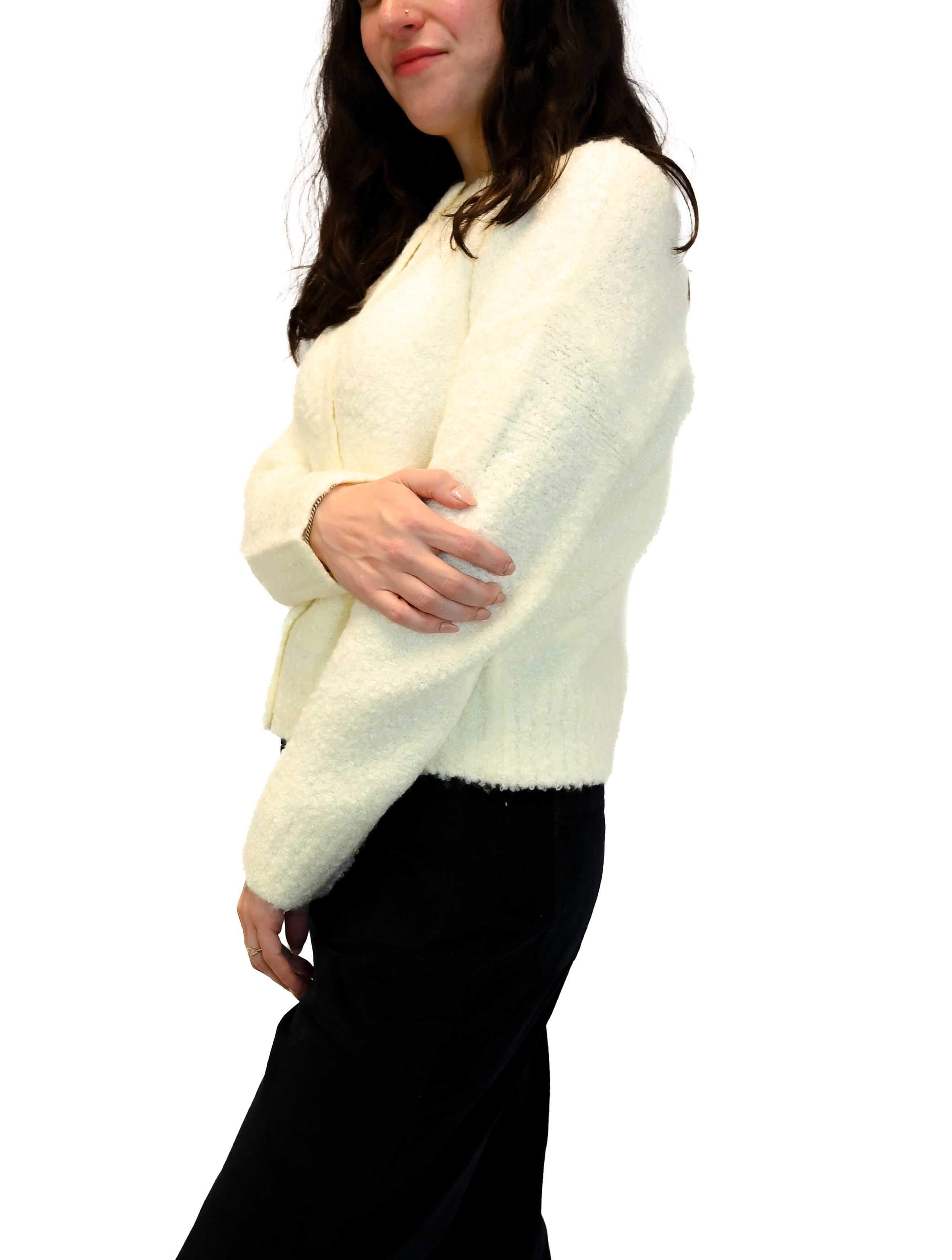 Button Front Cardigan Sweater