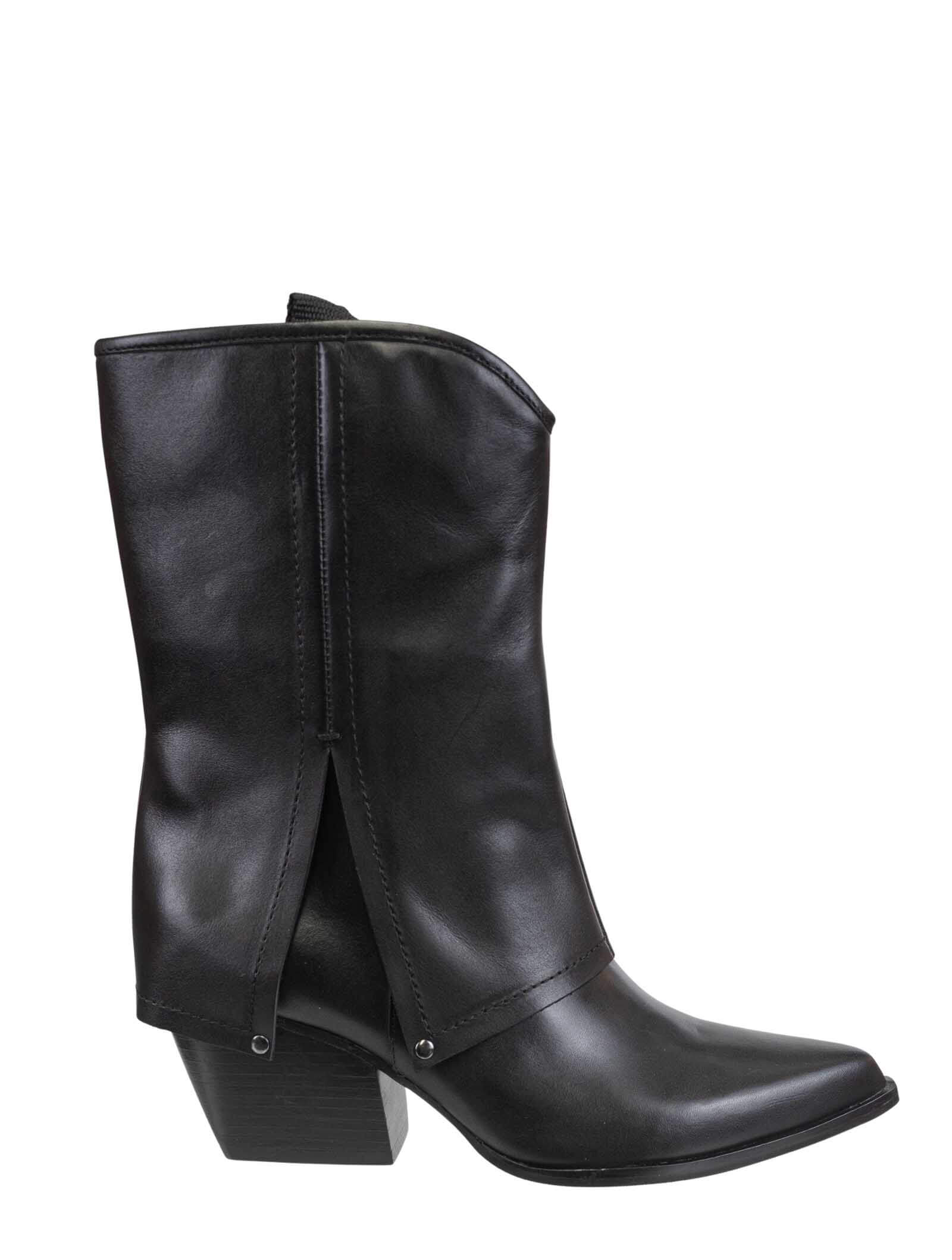 Naked Feet Curio Heeled Mid Shaft Boots*