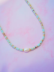 Single Pearl Beaded Necklace