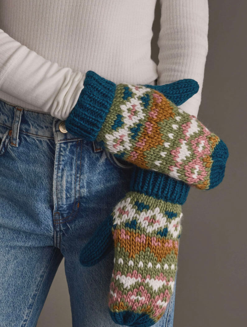 Pattern Mittens
