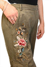 Tencel Twill Embroidered Cargo Pant