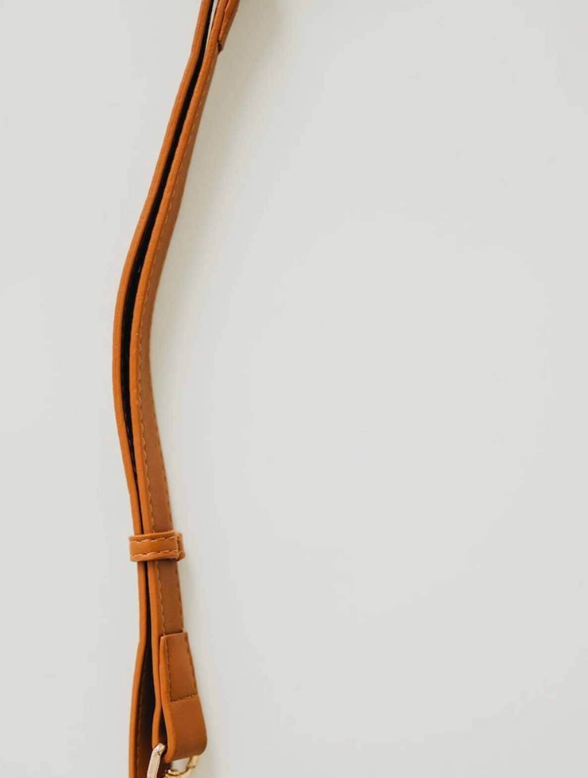 Minimalist Vegan Leather Crossbody Strap