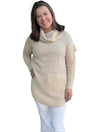 Renee Long Sleeve Cowl Neck Poncho