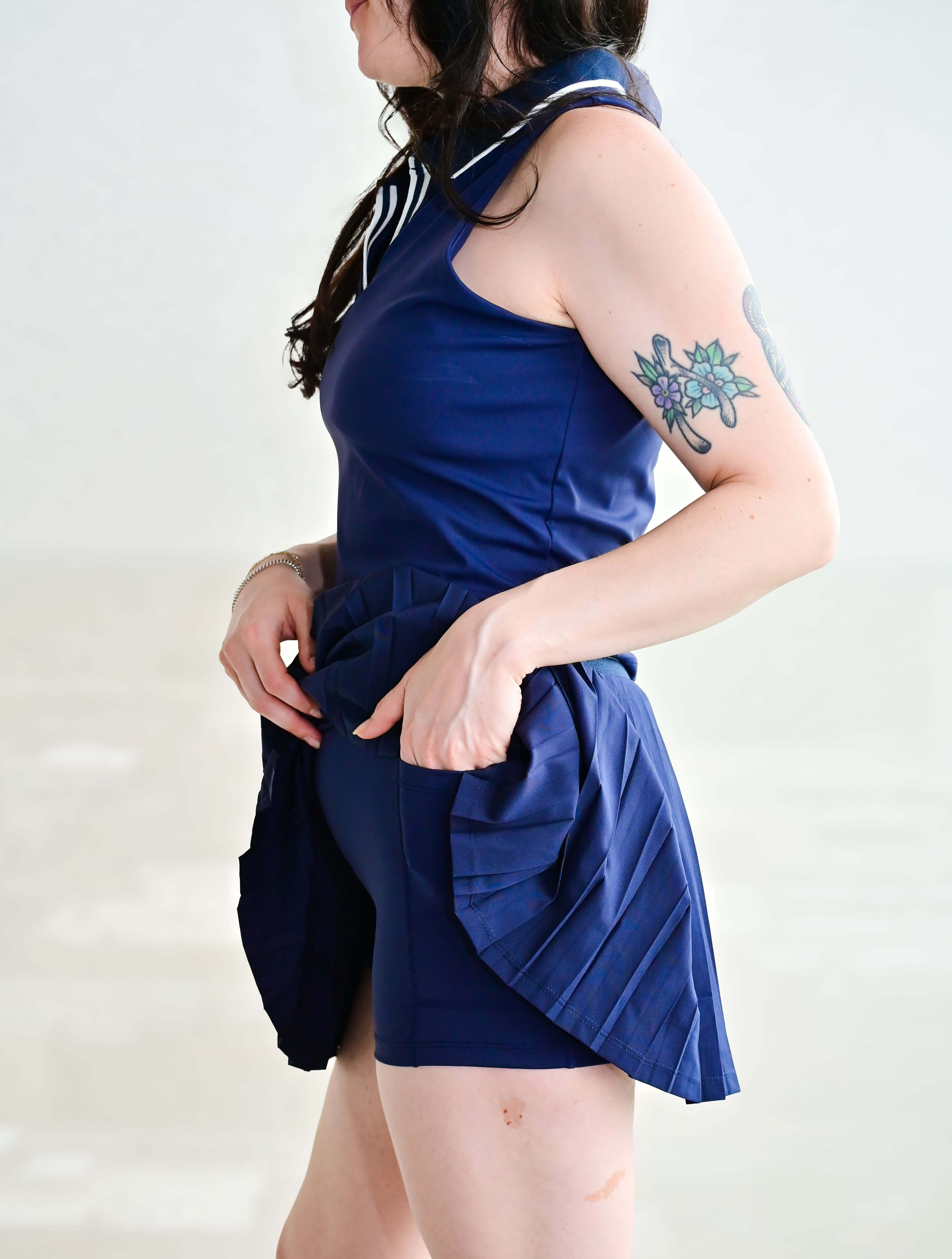 Yura Second Skin Pleated Skort
