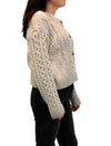 Ulrica Long Sleeve Crewneck Cardigan