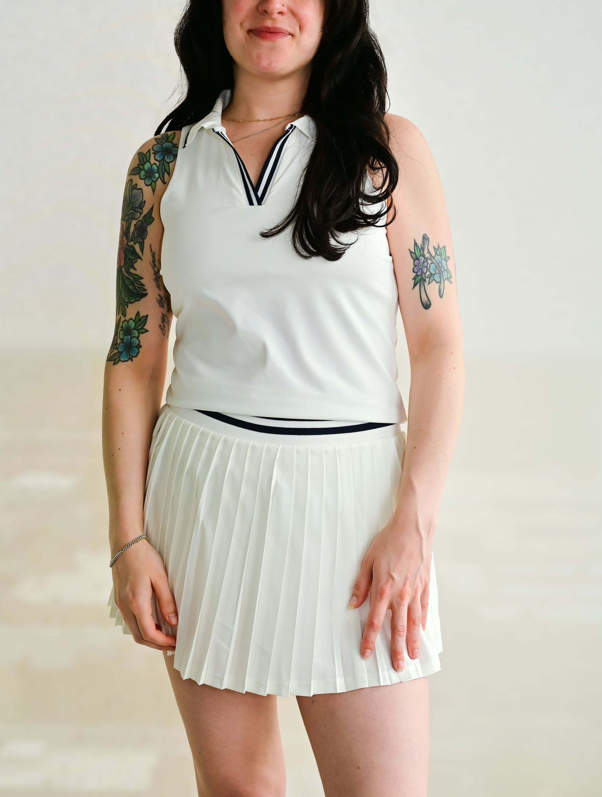 Yura Second Skin Pleated Skort