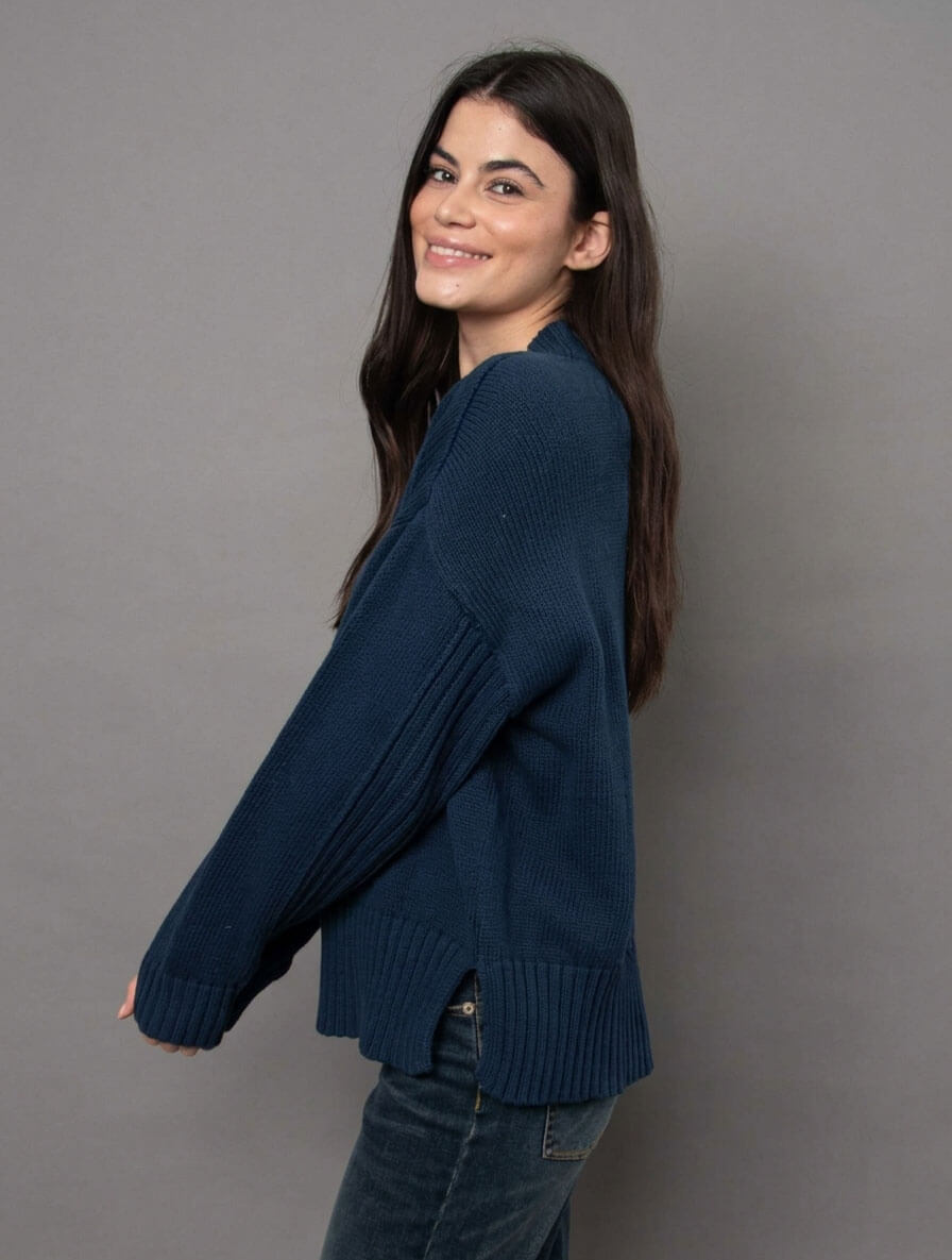 Lilla Long Sleeve Crewneck Pullover