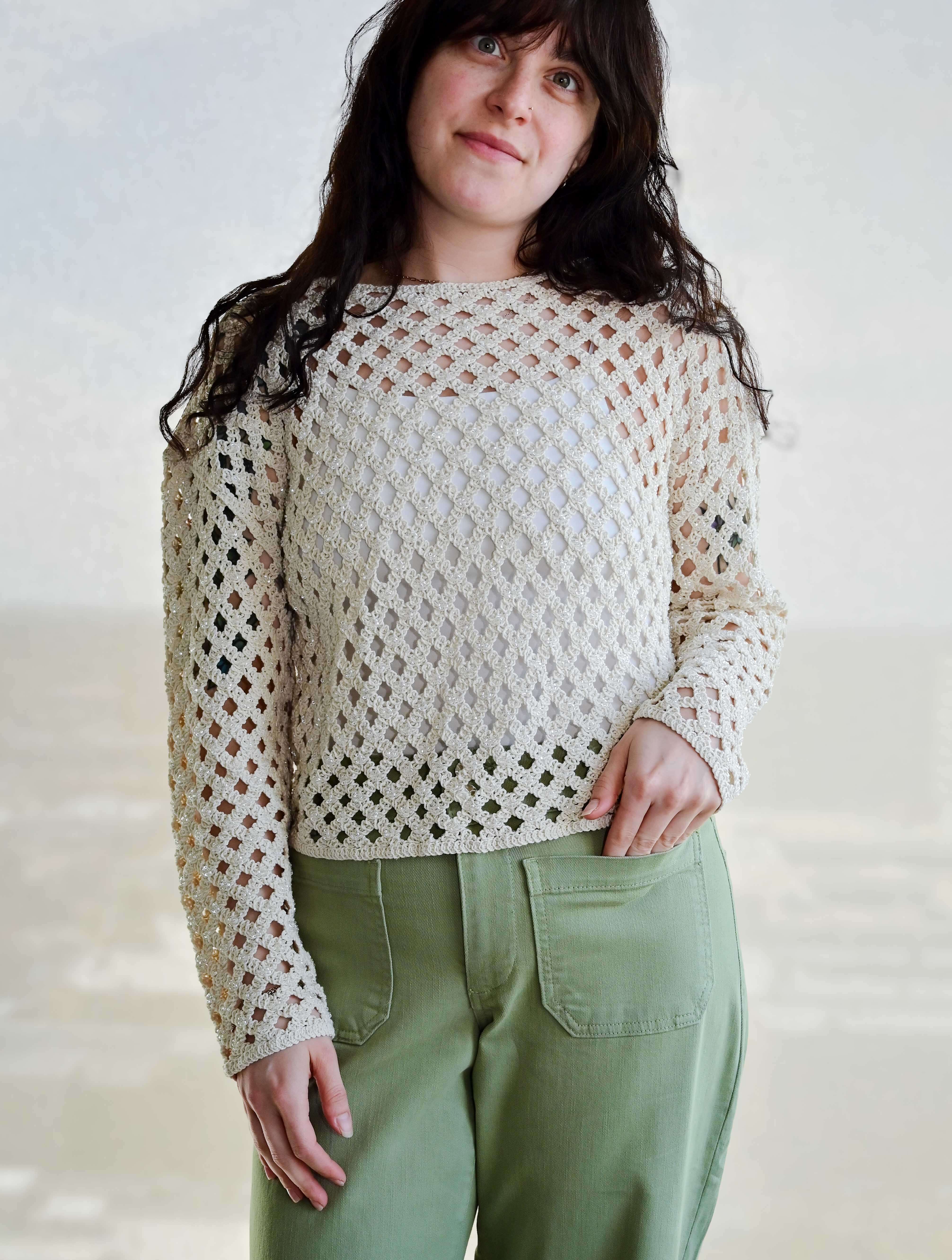 Annie Long Sleeve Crewneck Pullover