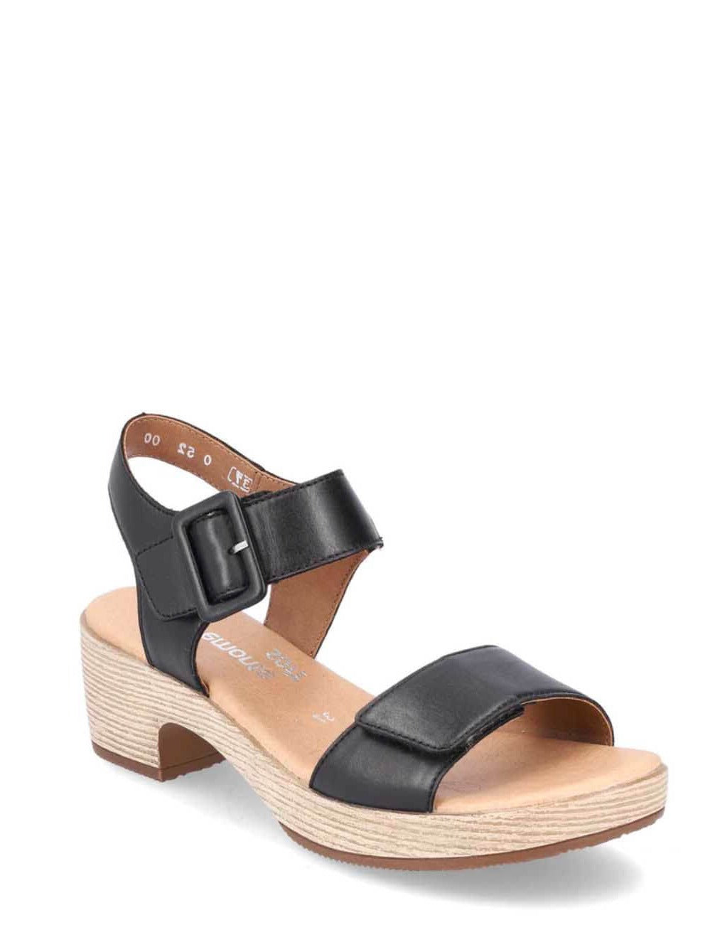 Remonte Jerilyn D0N52-00 Sandal in Black