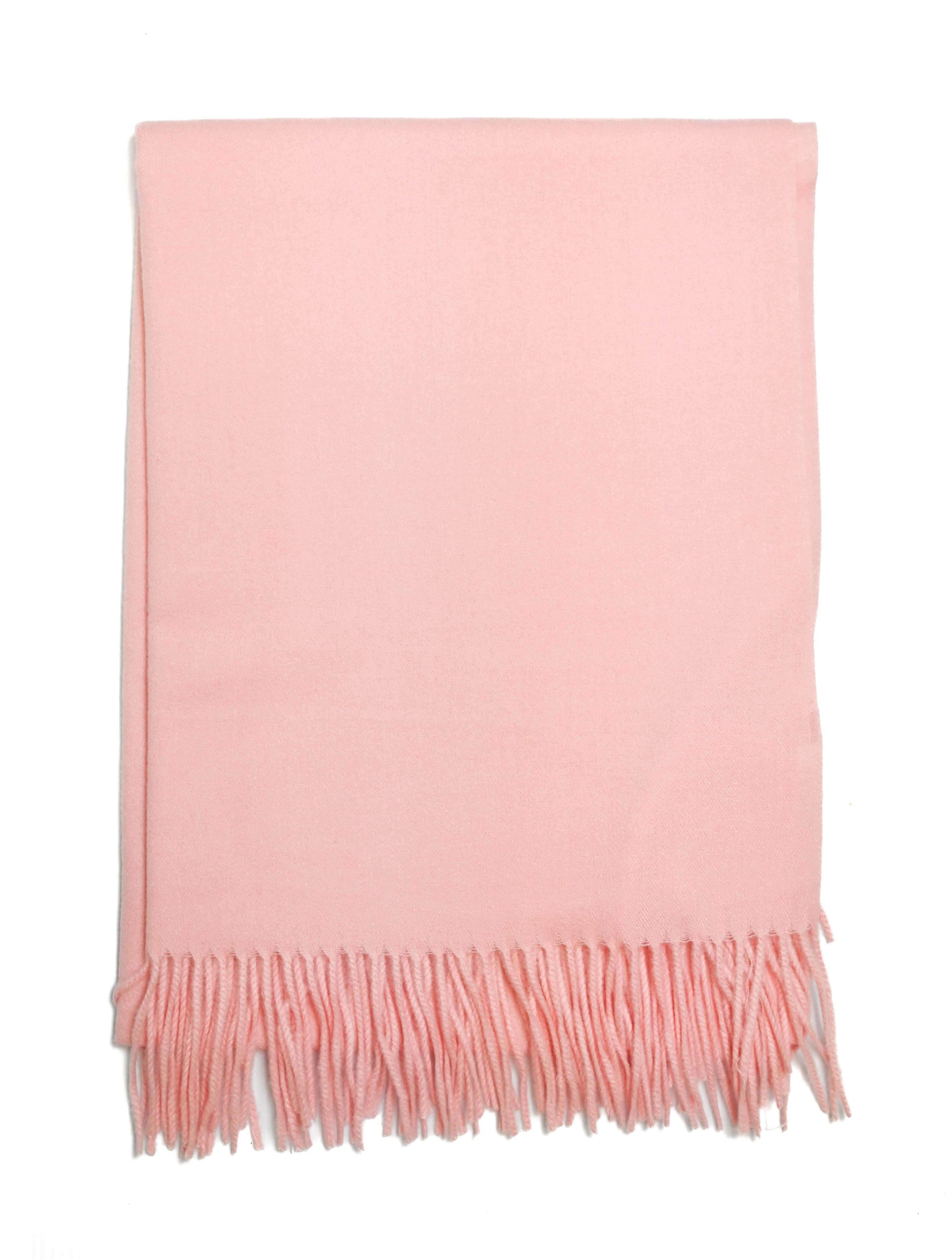 Cashmere Scarf in Light Pink