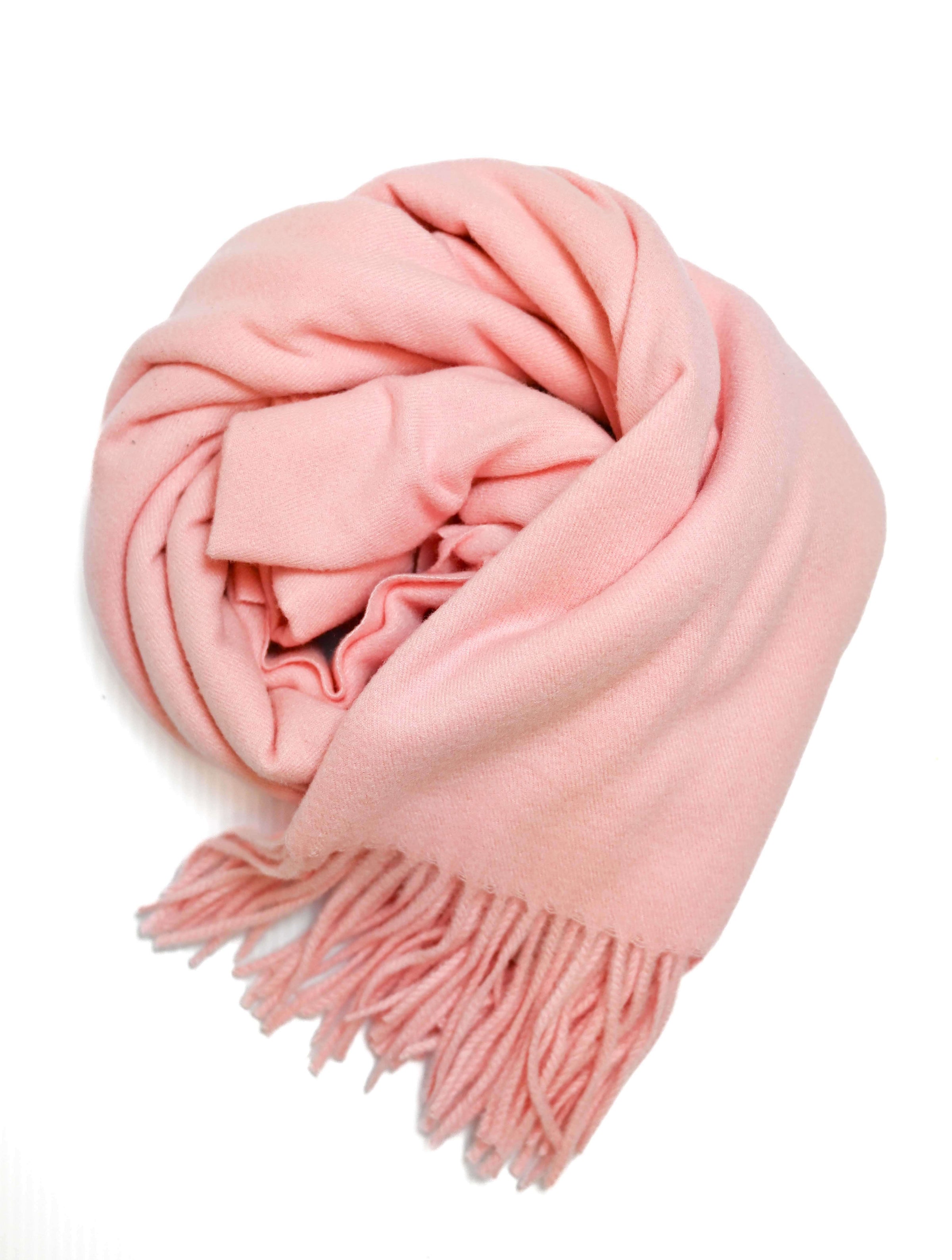 Cashmere Scarf in Light Pink