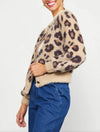 Leopard Fuzzy Cardigan