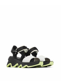 Sorel Kinetic Impact Y-Strap High Sandal in Black/Jet