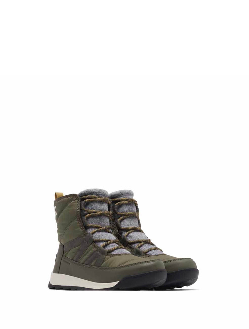 Sorel Whitney II Lace Boot in Stone Green/Black