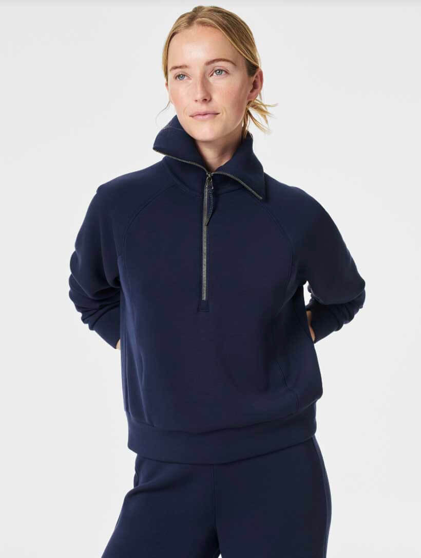 Spanx AirEssentials Half Zip Sweatshirt