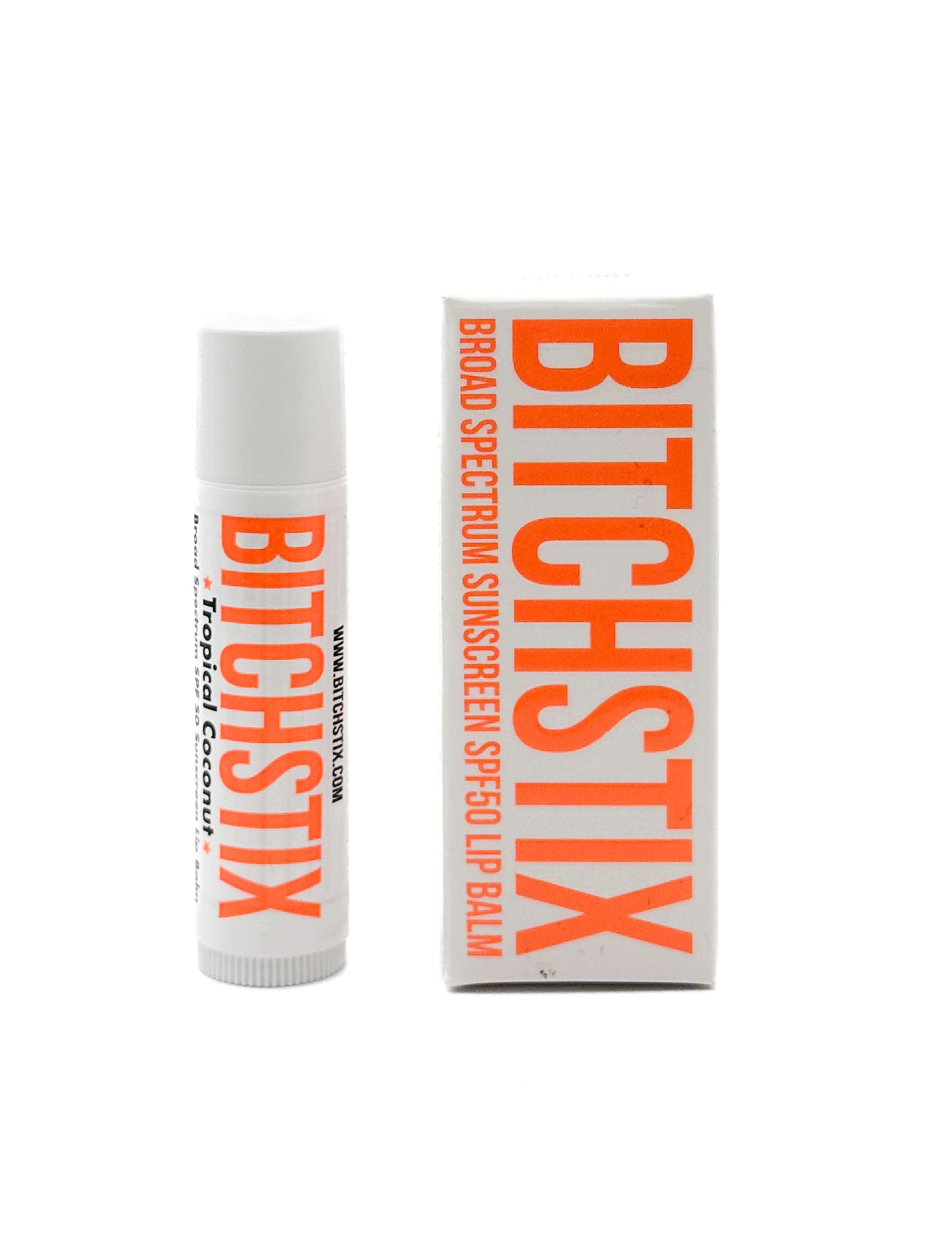 Bitchstix Coconut SPF 50 Lip Balm