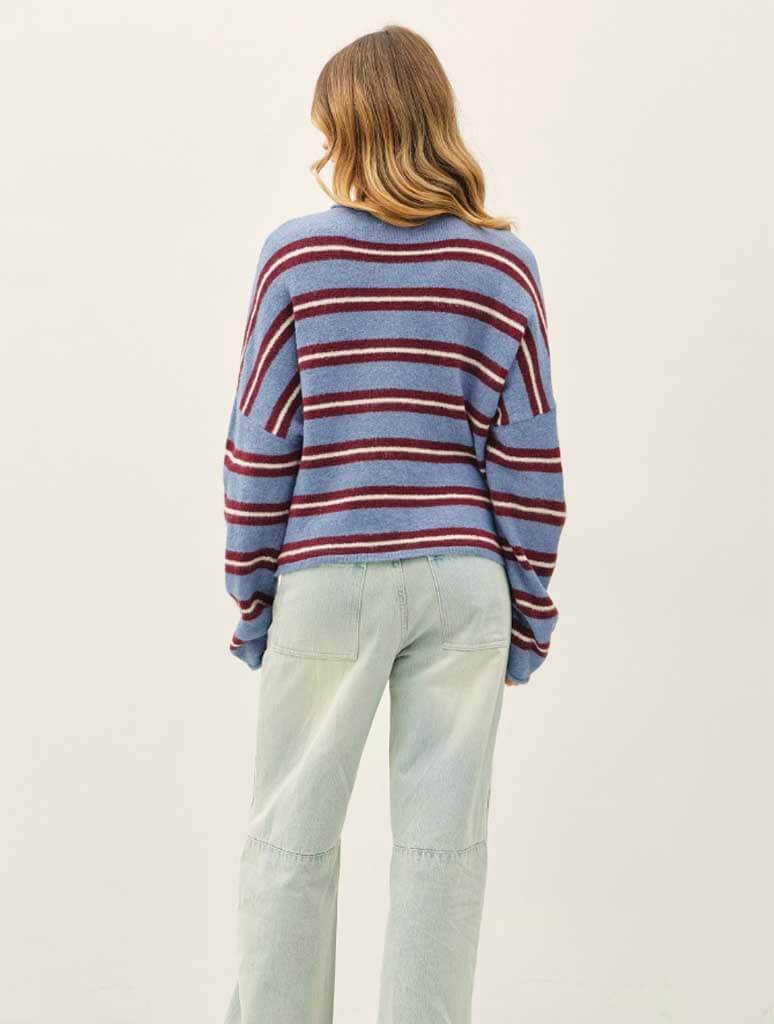 Varsity Stripe Piper Cardigan