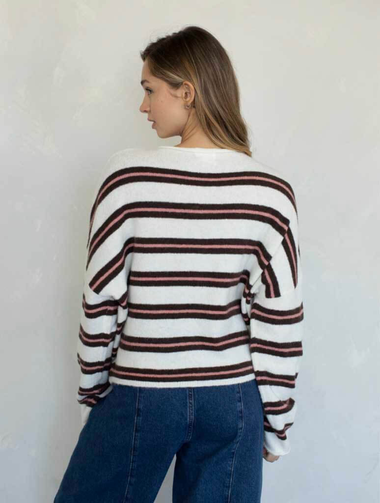 Varsity Stripe Piper Cardigan