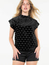 Velvet Heart Mesh Top