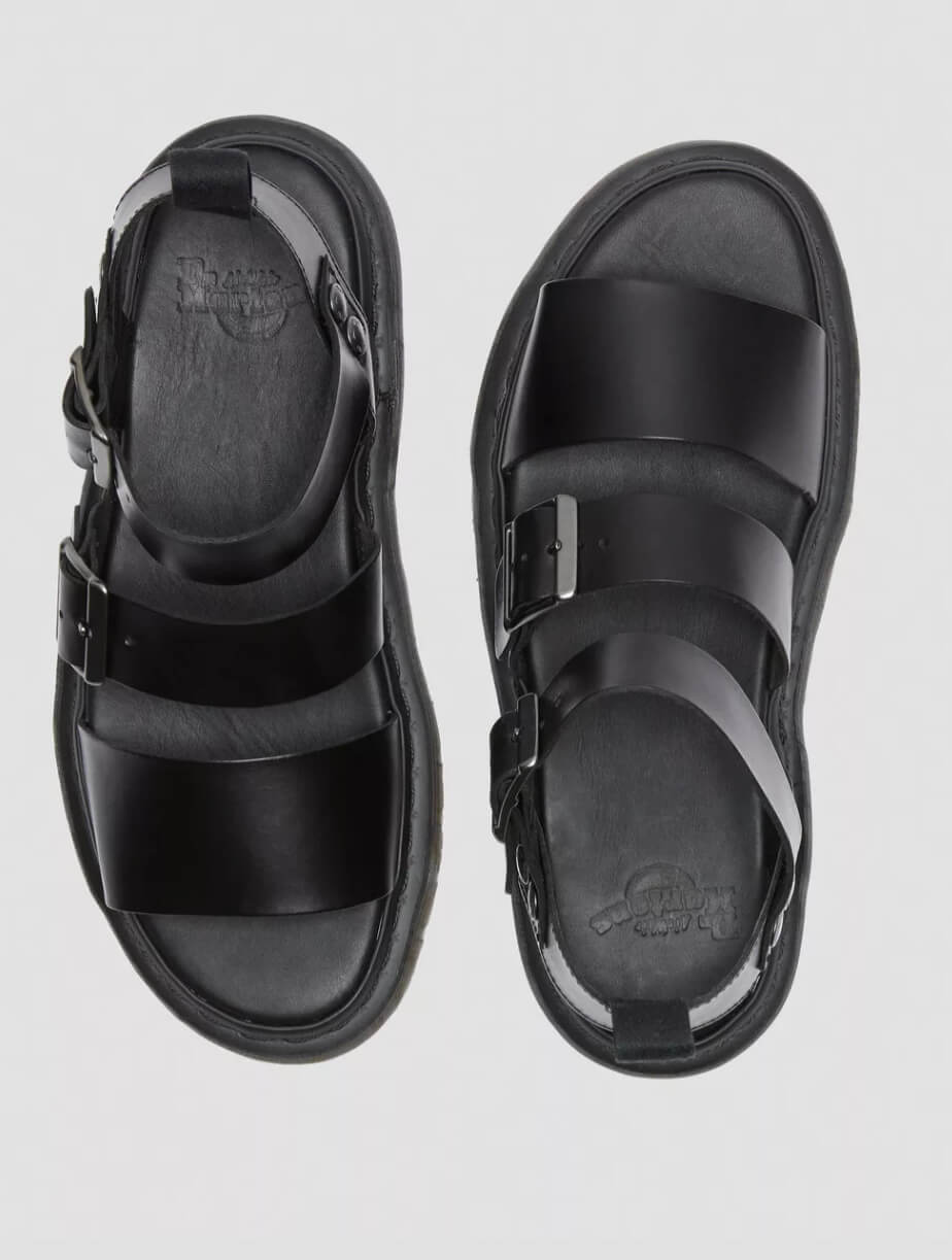 Dr. Martens Gryphon Brando Leather Gladiator Sandals