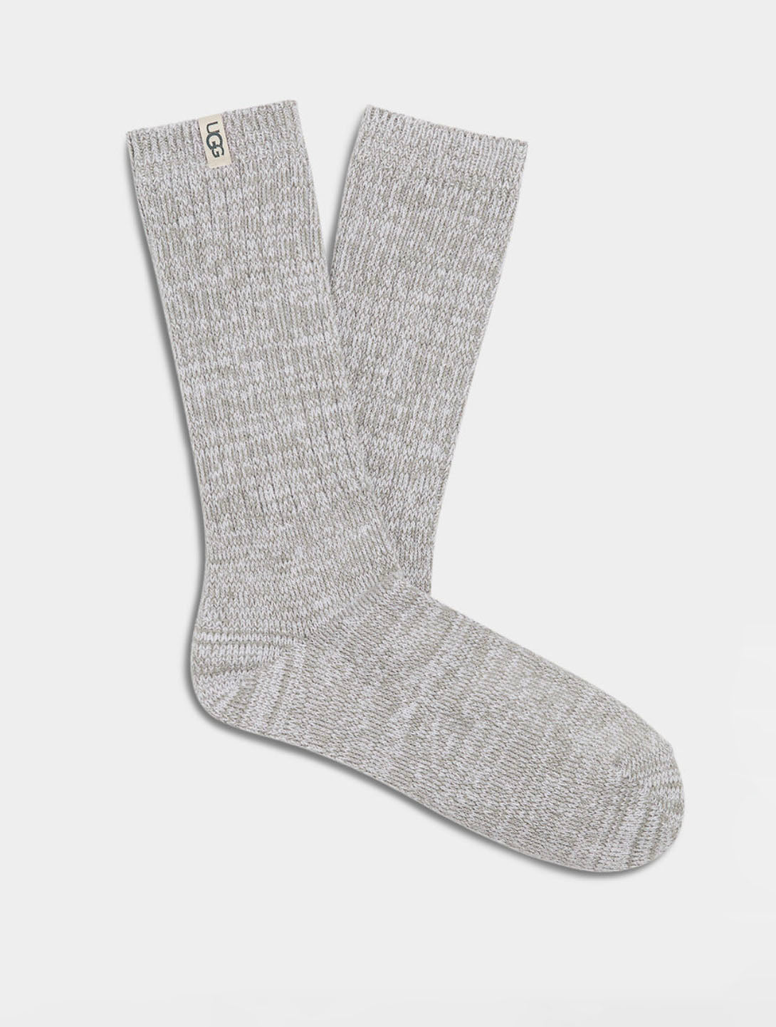 UGG Rib Knit Slouchy Crew Sock