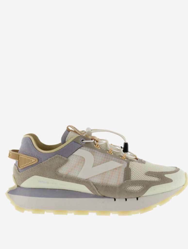 Victoria Wing Tech Sneaker in Beige