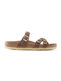 Birkenstock Franca Braid Sandal in Cognac