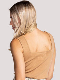 Harper Sweater Tank in Beige