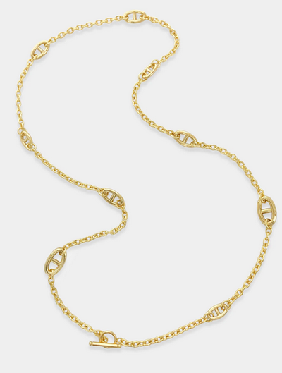 Mariner Chain with Different Size Links in Gold