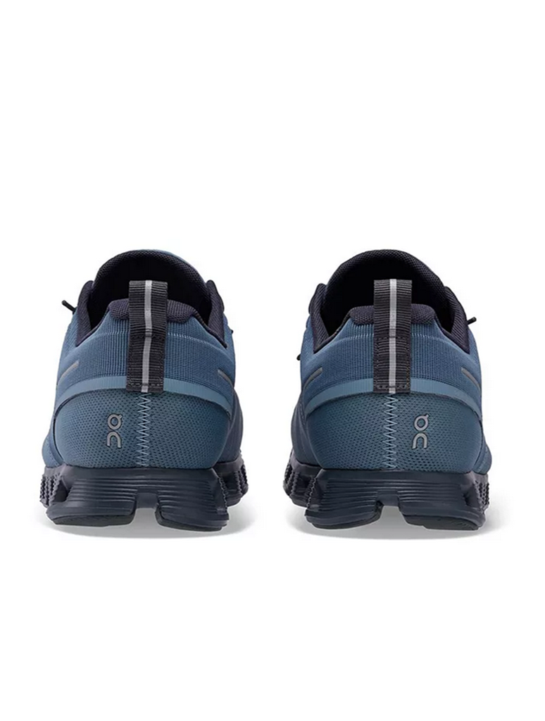 6781931618379-On-Cloud-5-Waterproof-Sneaker-in-Metal-Navy