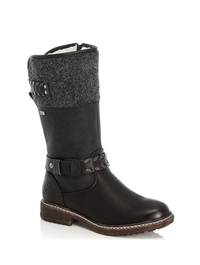 Rieker Mid-Calf Boot in Black