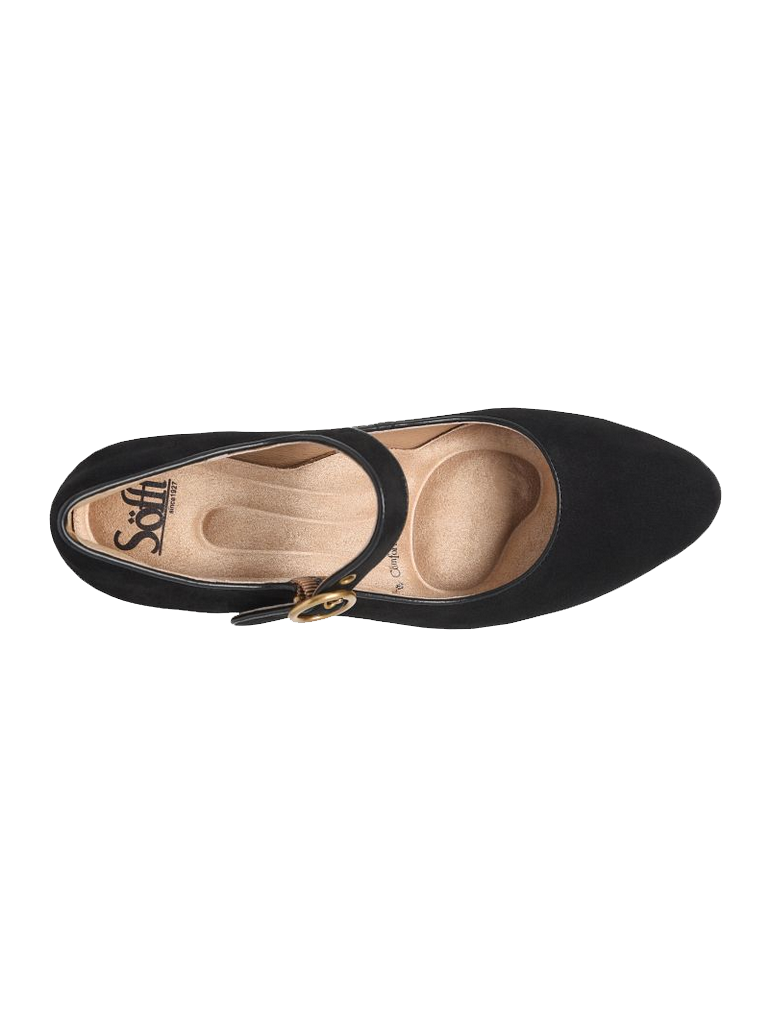 Sofft Petra Mary Jane in Black Suede