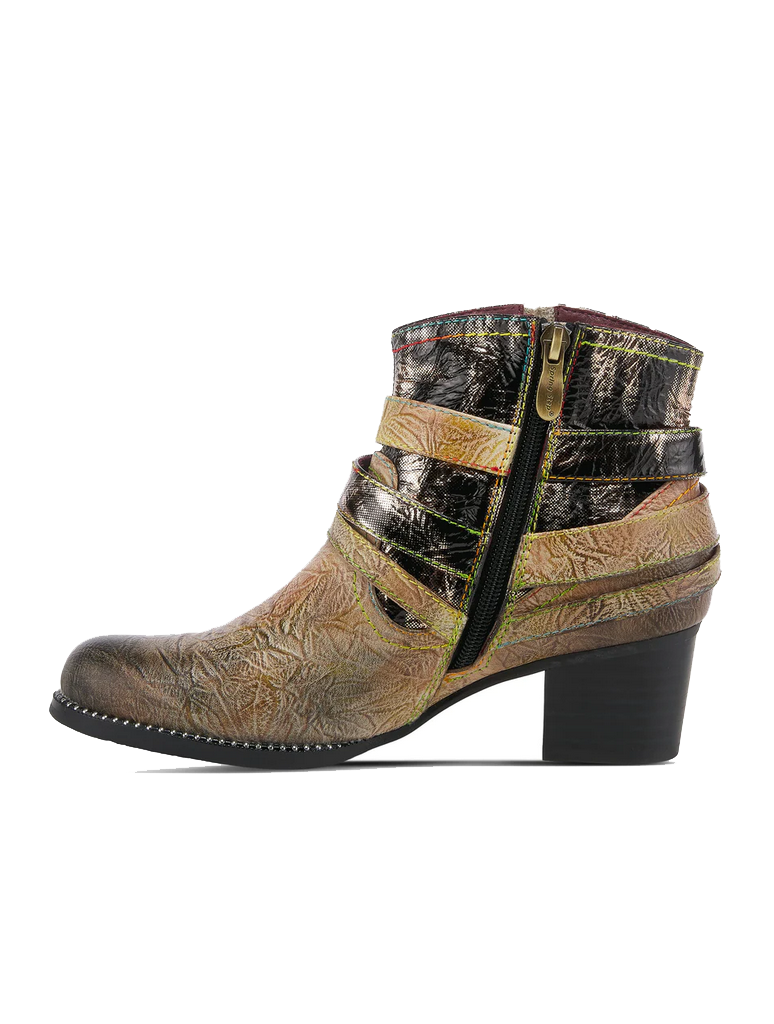 6768193830987-L-Artiste-Zhamsha-Bootie-in-Shine-Brown-Multi