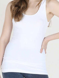 Thick Strap Tank in White