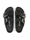 Birkenstock Arizona Big Buckle Sandal in Black Oiled Leather