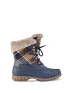 6783862505547-Cougar-Cuddle-Boot-in-Navy-Tan-Plaid-