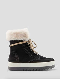 Cougar Vanetta Suede Boot in Black/Cream