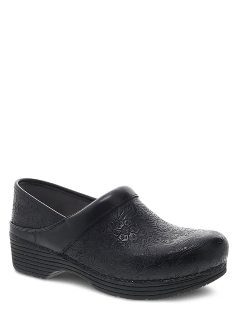 6586310983755-Dansko-LT-Professional-Clog-in-Black-FloralTooled