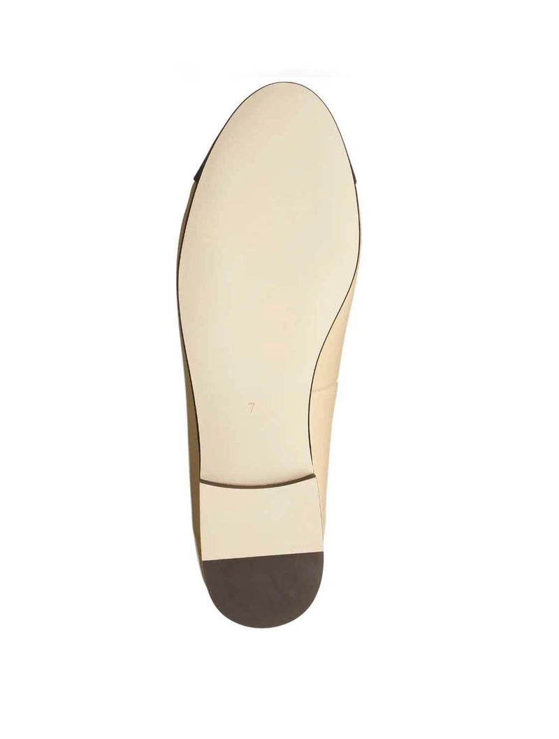 Jeffrey Campbell Arabesque Ballet Flat in Natural/Black 94698571