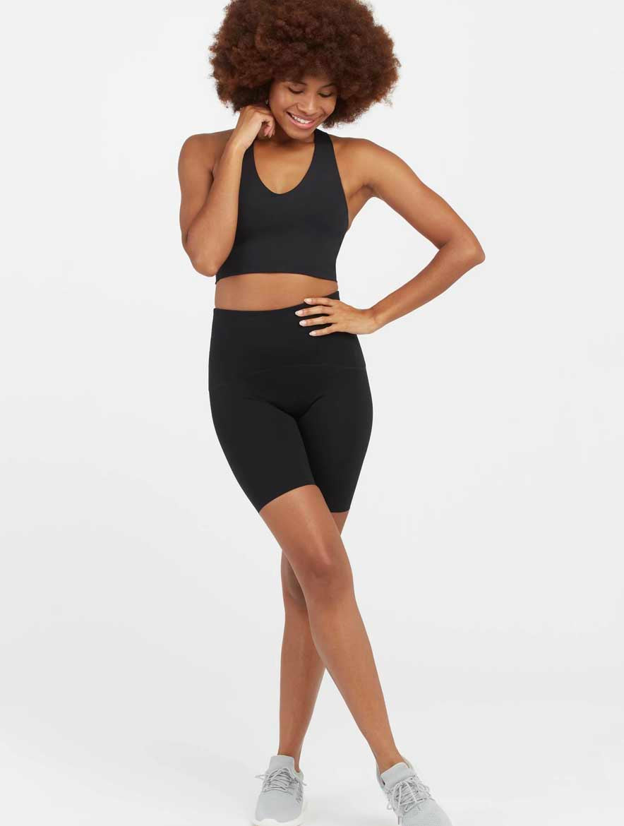 Spanx Booty Boost Biker Short in Very Black