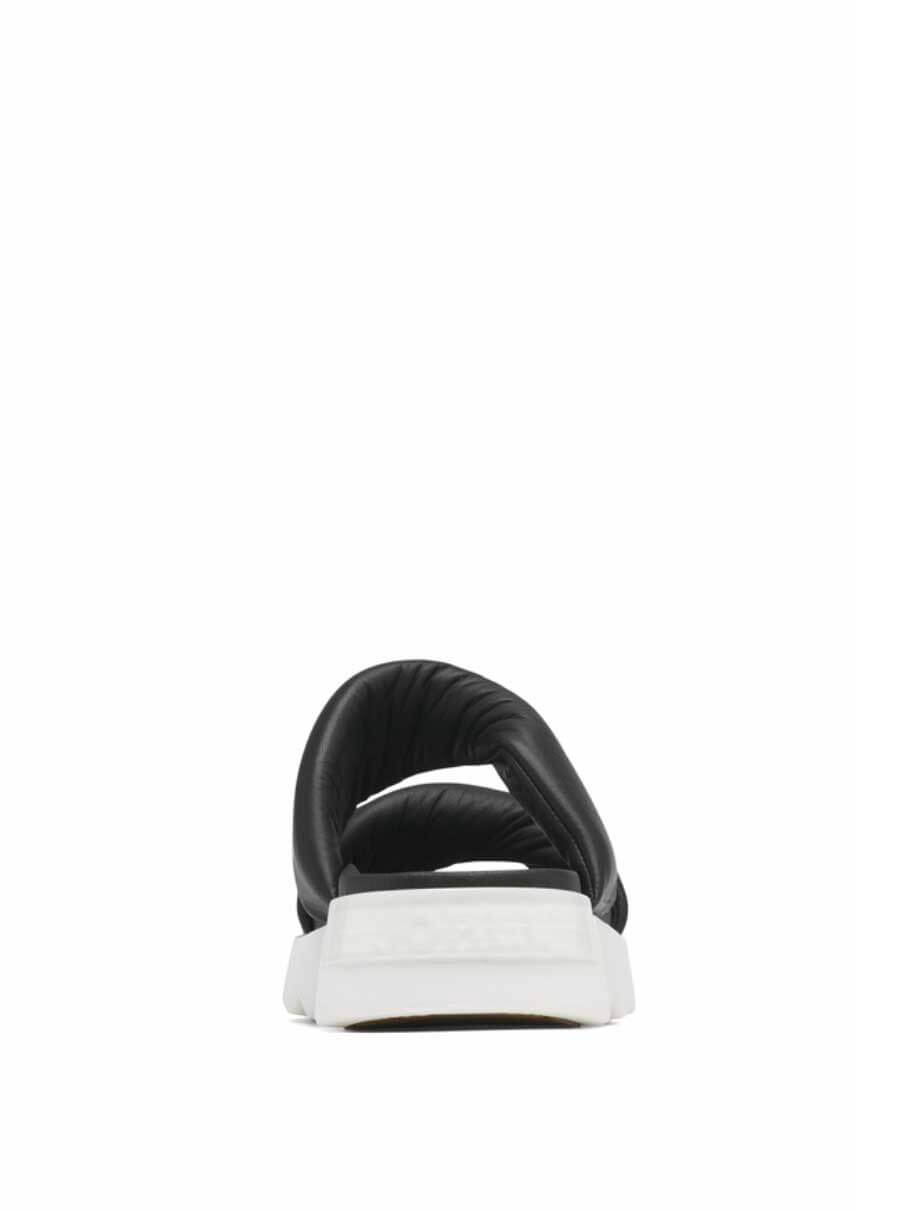 Sorel Viibe Twist Sandal in Black/Sea Salt